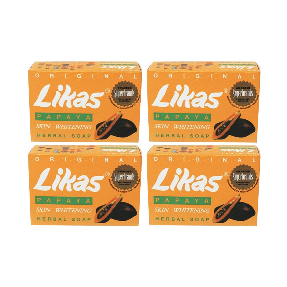 Coffret Likas Papaye Original avec 4 barres prêt à l'usage quotidien.