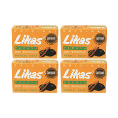 Coffret Likas Papaye Original avec 4 barres prêt à l'usage quotidien.