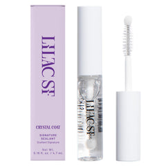 Lilac St. Crystal Coat, bouteille transparente pour un fini clair et éclatant sur les cils.