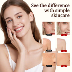 Application sur le visage, absorption rapide et non grasse.