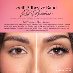 Cils Lilly Lashes 3D, application rapide sans colle nécessaire.