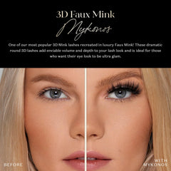 Cils Lilly Lashes 3D Mykonos – effet fluffy et aérien pour un regard doux