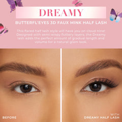 Butterfl'eyes Lilly Lashes: application rapide sans coupe