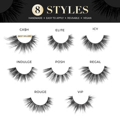 Lilly Lashes Luxe forme ronde, regard harmonieux et naturel.