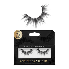Cils Lilly Lashes Luxe synthétiques, longueur 13 mm pour un regard naturel et élégant.