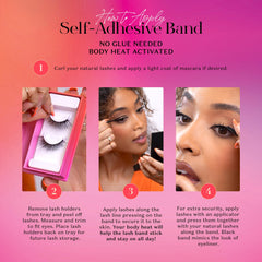 Réutilisables jusqu’à 5 fois avec Lilly Lashes et entretien simple.