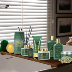 Crème pour le corps Lily Roy crème-corps-eucalyptus hydratante et soyeuse.