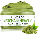 LILY SADO Matcha Green Tea Mask purifies skin and refreshes