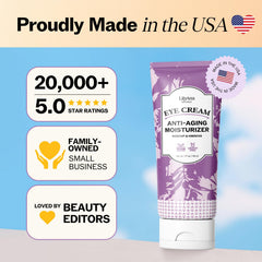LilyAna Crème Yeux, complexe rosehip hibiscus pour éclairer le regard.