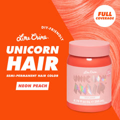 Lime Crime coloration cheveux licorne — application facile pour une couleur éclatante.