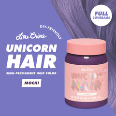 Application simple du Mochi Lavande sur cheveux pré-blonds