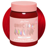 Lime Crime Unicorn – Bouteille prête pour couleur rouge cramoisi intense.