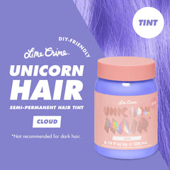 Lime Crime Unicorn Hair Tint capillaire, aperçu crème et dosage précis