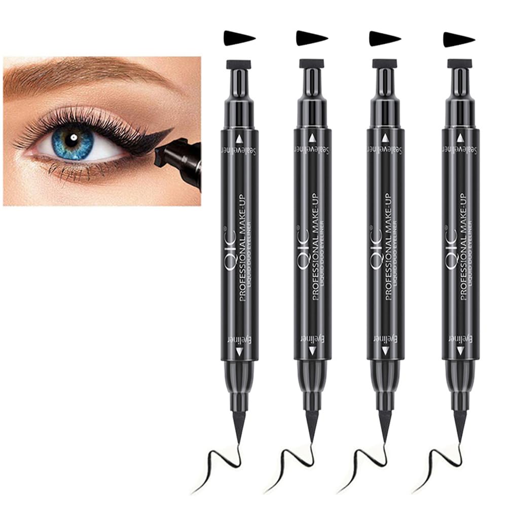 Linble set stamp eyeliner ailes pour des ailes nettes et précises.