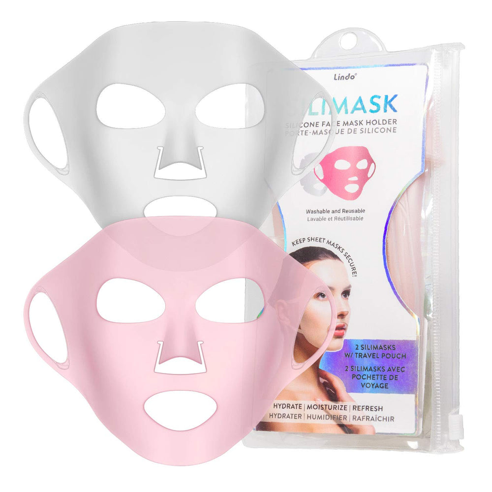 Lindo Silimask couvre-masque feuille pour éviter les glissements pendant le soin.