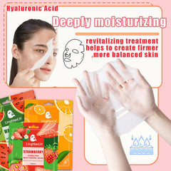LingHaoLH masque-visage matières douces: douceur et ajustement facile.
