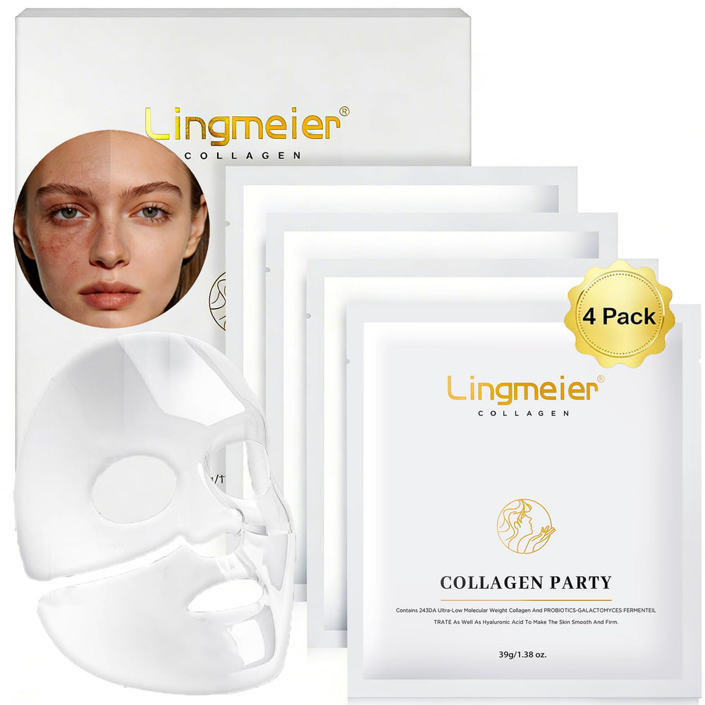 Lingmeier masque hydrogel nocturne, sensation de fraîcheur et hydratation durable.