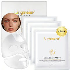 Lingmeier masque hydrogel nocturne, sensation de fraîcheur et hydratation durable.