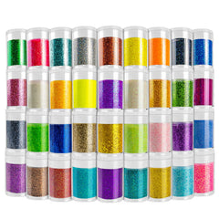 Paillettes Linwulte ultra fines ensemble 36 couleurs pour créations éclatantes