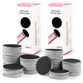 LIONVISON disques sable pied électrique ensemble de 120 pièces pour exfolier en douceur.