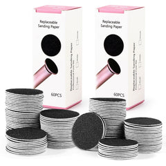LIONVISON disques sable pied électrique ensemble de 120 pièces pour exfolier en douceur.