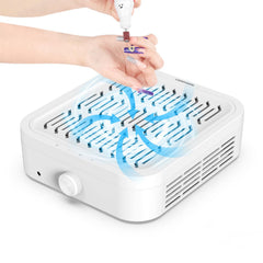 LIONVISON nettoyeur-poussiere-ongles-120W pour des sessions propres et sûres.