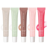 5-Color Summer Special Lip Balm Vanilla Nude swatch for daily hydration.