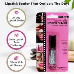 Lip Elegance fixateur anti-bavures autour des contours des lèvres.