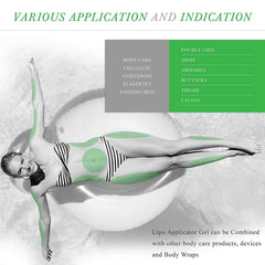 Lipo Applicator gel bras: peau tendue et ferme.