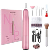 LiQiAMEi meuleuse pour ongles, design compact et ergonomique pour une prise en main précise.