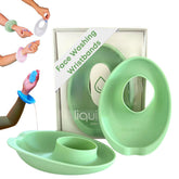 LiquiBrands bracelet lavage visage protège les manches des éclaboussures.