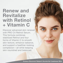 Sérum Lira Clinical Pro C4 – flacon précis pour une application vitaminée efficace.