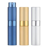 LISAPACK atomiseur 8ml pack triple dore argent bleu pratique pour voyage