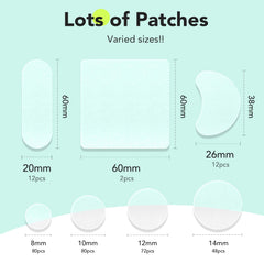LitBear patch hydrocolloïde 10mm sur le front, soin discret et efficace.