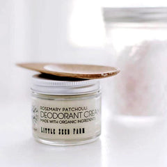 Little Seed Farm ingredients naturels romarin patchouli, sans gluten, parabenes et parfums synthetiques.
