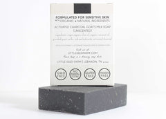 Savon lait chèvre Little Seed Farm barre sans parfum pour peaux sensibles