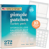 Pansement hydrocolloïde LivaClean pour boutons du visage, réduction rapide possible des rougeurs.