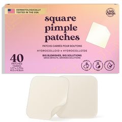Patch XL Livaclean sur le nez: absorption d'huile et barrière légère