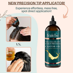 Live Fraiche huile de ricin: soin cils et sourcils pour apparence fournie.