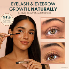 Dual-ended wand applicator from Live Fraiche for precise lash application