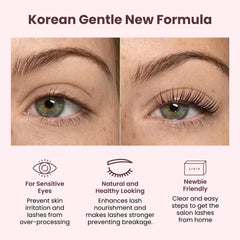 LIVIA Kit Lift Cils Coreen – Sérum nourrissant soutenant la santé des cils.