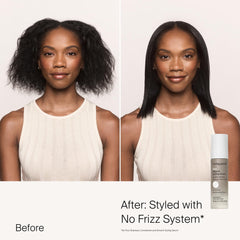 Living proof No Frizz sérum: texture légère sans résidu gras.