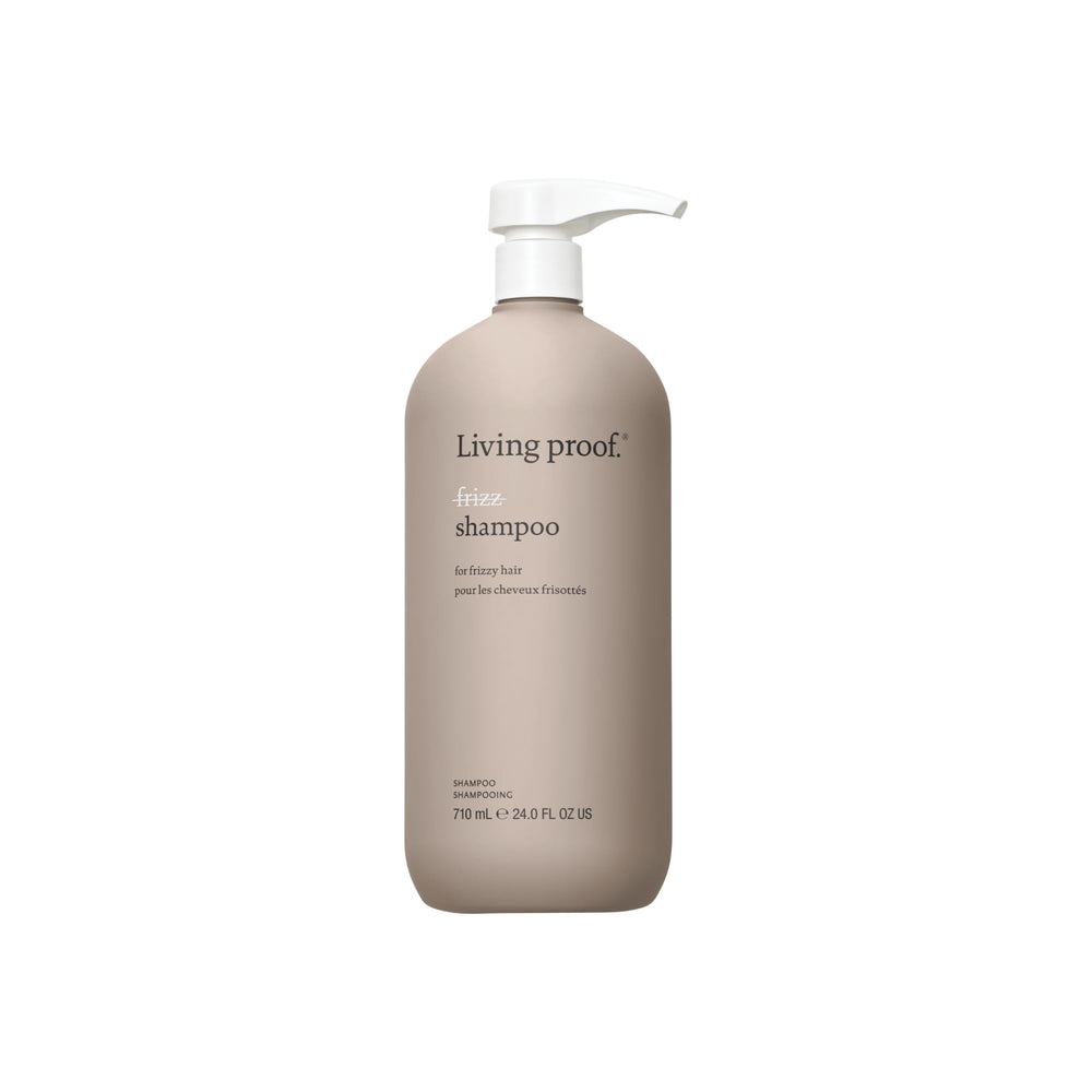 Shampooing Living Proof anti-frisottis, bouteille lissante favorisant le coiffage sans frisottis