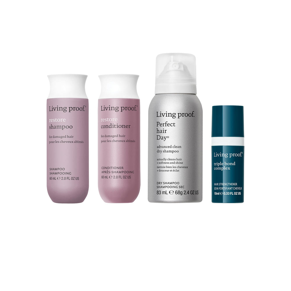 Living Proof Shampoing Restauration – flacon, cheveux plus forts après chaque lavage.