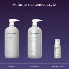 Shampooing sec Avancé Living Proof pratique en voyage