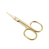 Ciseaux Livingo à lames courbes pour une coupe précise des ongles.