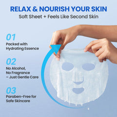 Masque Sakura Liyawudo éclat du teint et luminosité