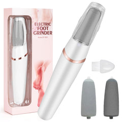 LIYUJSDZ pied électrique avec tête de grain fin pour soin quotidien des pieds.