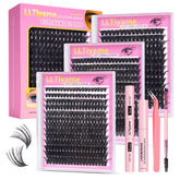 LLTiyame ensemble cils doux 728 pièces pour varier les looks.