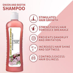 Shampoing LMDGDS oignon-biotin-romarin – flacon goutte pour doser précisément et éviter le gaspillage